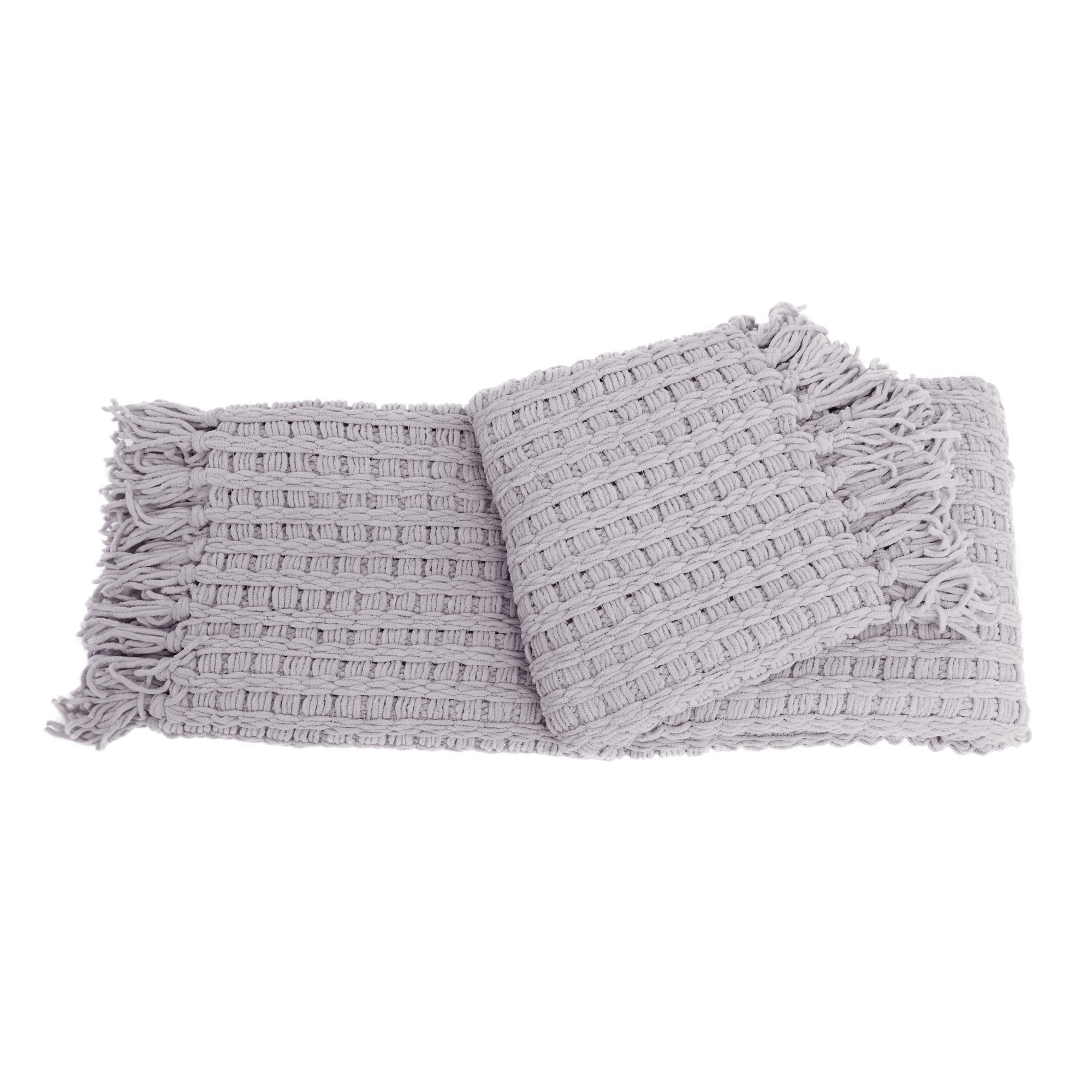 Tesco knitted online throw