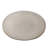 Azaleh Outdoor Lightweight Concrete Accent Table - Minimalist Convex Design For Backyard, Grey, 24.23"W X 17.75"D 20.74"H, No Assembly Side Modern Oval Backyard And Patio, Required