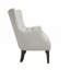 Chaise rembourrée en polyester avec 4 pieds