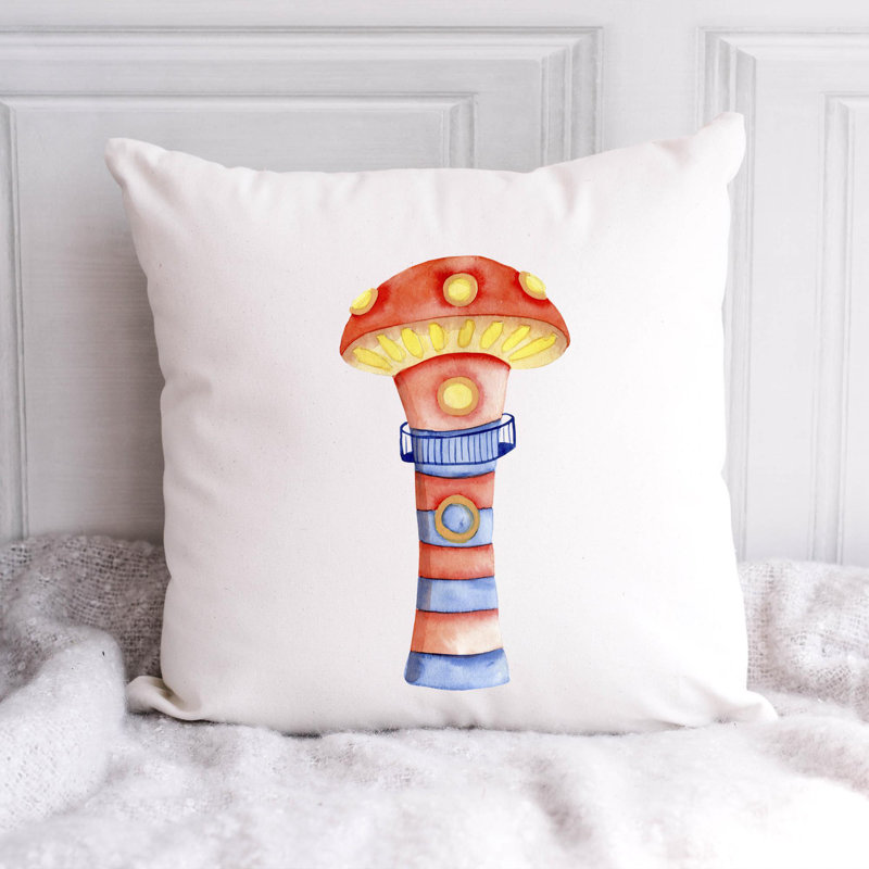 Nautical Sea Life_258 - Coussin décoratif avec coussin décoratif, H 16 po x l 16 po