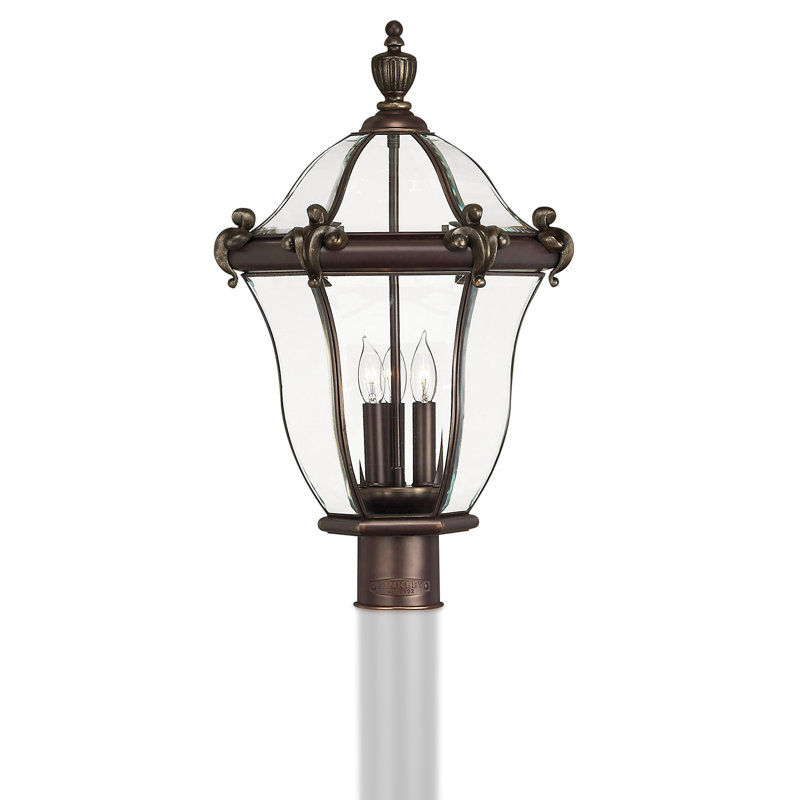 San Clemente Outdoor 1-Light Lantern Head, Copper Bronze