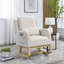 Fauteuil à bascule décontracté Janneke Welike-766645331