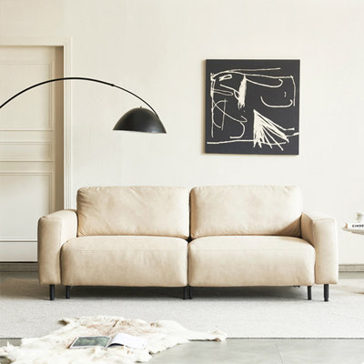 Creamy-white 100% Polyester Modular Sofa cushion couch
