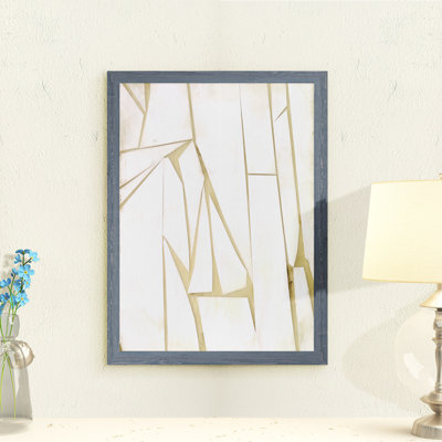« antiqueed shards ii » par paul cezanne-photo, reproduction d’art encadrée