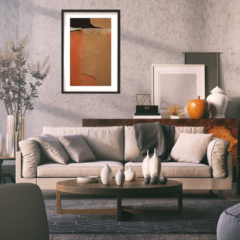 Harmony In Abstraction: Gai, 40" H x 30" W