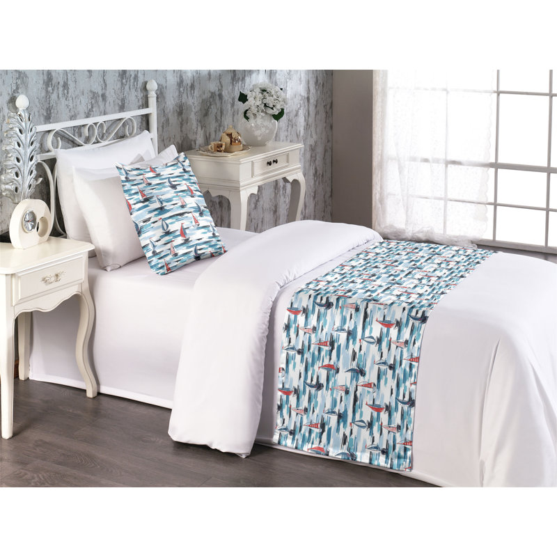 Ensemble de chemin de lit Ambesonne Sailor Bed