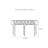 Retro Elegant Console Table-106589900