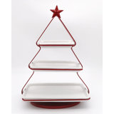 Christmas Tree Three Tired Server Stand
