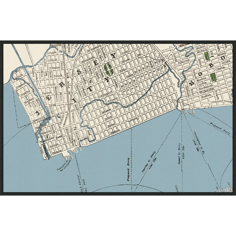 Carte des parcs de New York 1