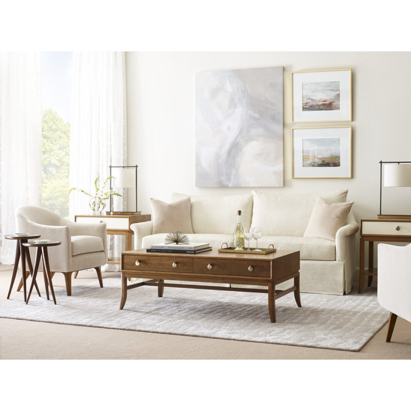 Martine Solid Wood Cocktail Table