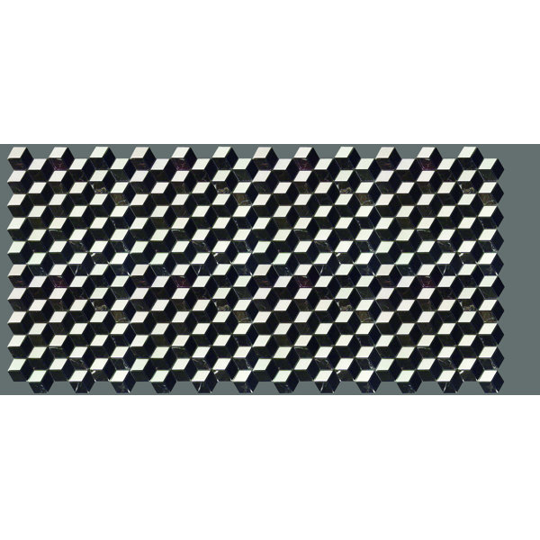 1" x 2" Marble Honeycomb Mosaic Wall & Floor Tile