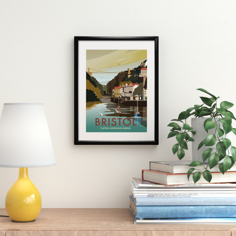 Single Picture Frame Print, Black