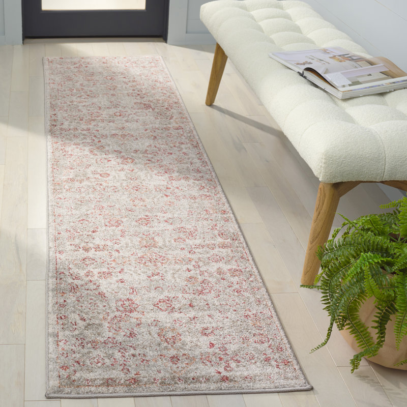 Kolene Vintage Tabriz Performance Oriental Rug, Runner 2' x 8'