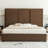 Morghen Upholstered Platform Bed With Extra High Headboard And 2 Extra Large Capacity Drawers-963804018-969740716