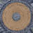 Whimsical Hand-braided Natural Fiber Jute Round Indoor Area Rug with Fringe-2117745831