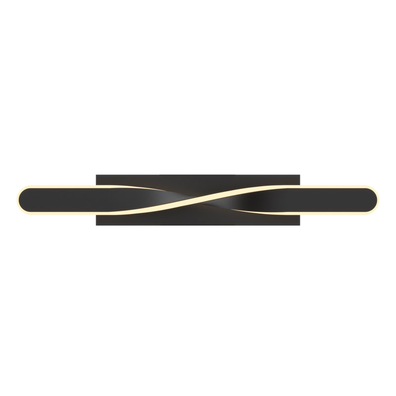 Adalberta 2 - Light Dimmable LED Bath Bar, Black