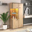 Adrainne Display Cabinet