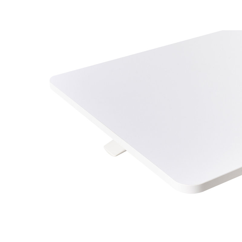 Adjustable Metal Base Standing Desk, White