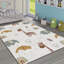Tapis luxueux en polyester, 5,2 x 7,5 pi | Éponge stratifiée anti-dérapante 740 g / m² pour plus de durabilité | Antibactérien, facile à nettoyer, lavable à la machine à 86 ° F, superbe impression numérique sur tissu de velours-732423208