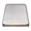 Applique murale à DEL en aluminium brossé de conception contemporaine-81228561