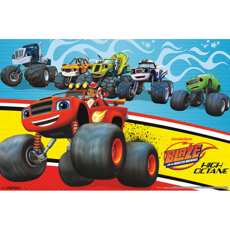 Impression sur papier éblouissante et monster machines