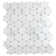 10.9" x 12.5" Marble Mosaic Tile
