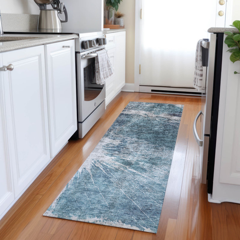 Tapis intérieur / extérieur Raishma, Tapis de couloir 2 pi 3 po x 7 pi 6 po