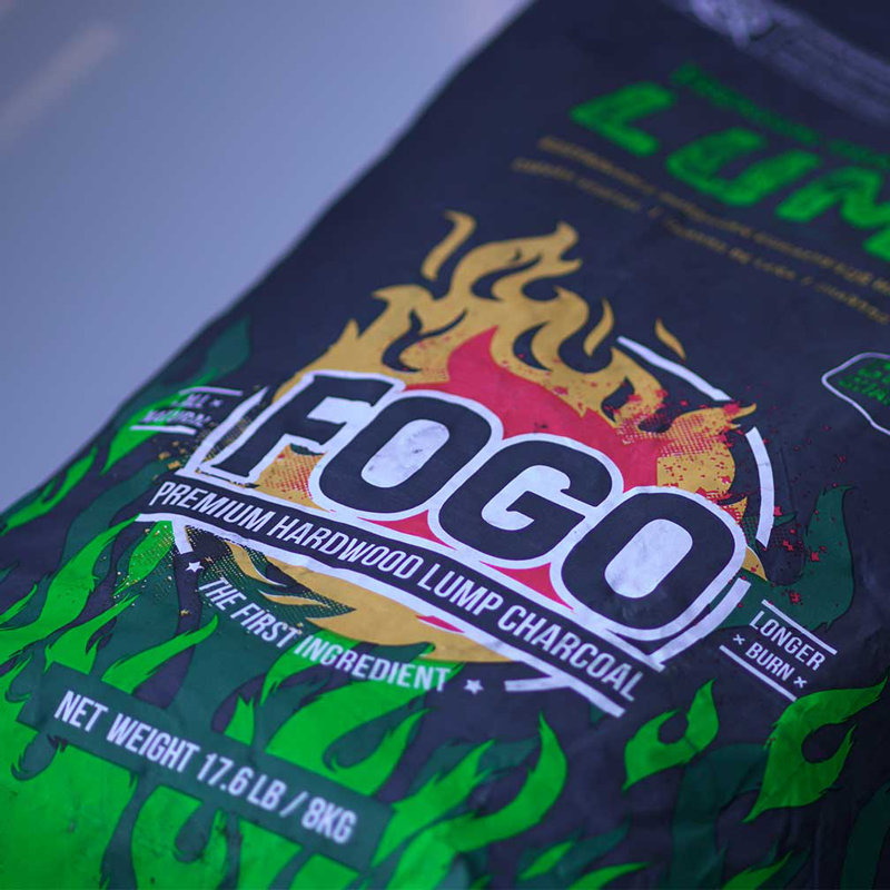 Fogo All Natural Brazilian Eucalyptus Charcoal with All-Natural Lump Charcoal