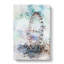 The London Eye In Abstract - Wrapped Canvas Painting-55302200
