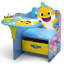 Chaise de bureau Baby Shark avec bac de rangement par Delta Children