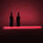 Bennye 32'' LED Wall Mounted Bottle Display Open Shelving Wine Bottle Rack