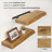 Draven 2-Piece Live Edge Heavy Duty Reclaimed Elm Floating Shelves-2095335302-2095335328
