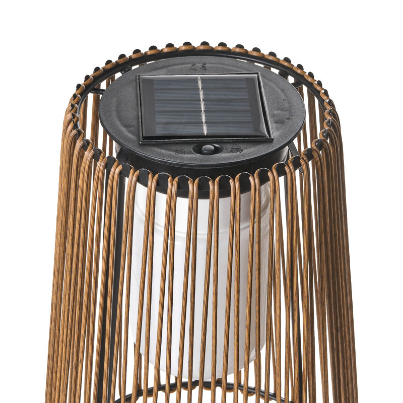 SEMLIKI Integrated LED Outdoor Lantern, 35cm H x 20cm W x 20cm D