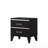 Black Finish Nightstand
