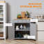 Carneisha Wood Kitchen Island