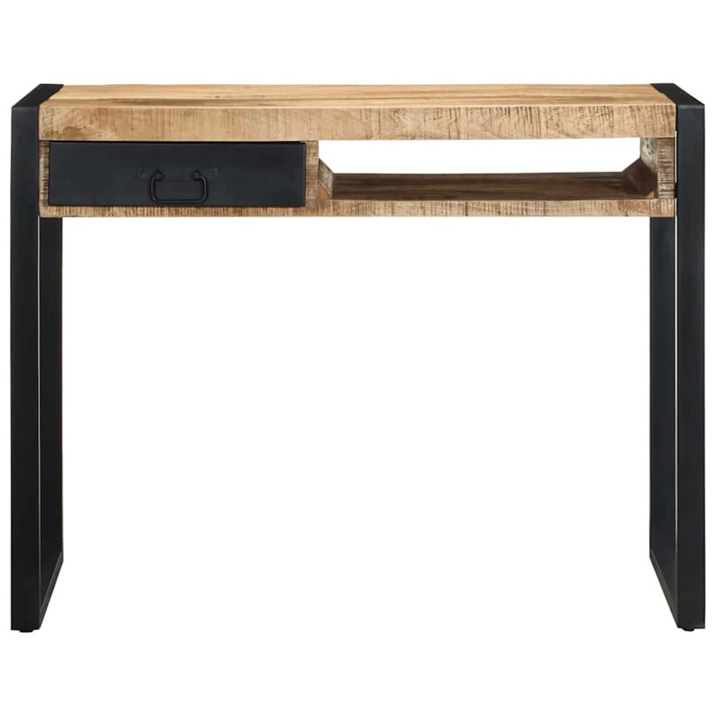 Alvia Solid Wood Writing Desk