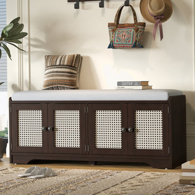 Banc de rangement Rustic