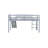 Twin Size Low Loft Bed with Slide, Ladder and Safety Guardrails-799108611