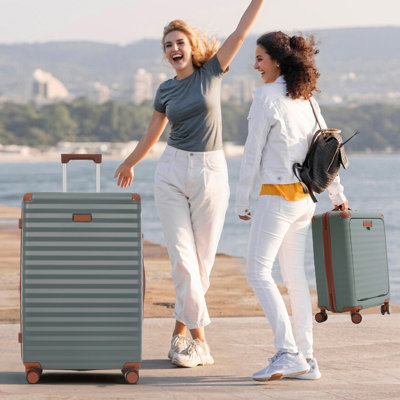 Luggage Sets 5 Piece With Front Opening