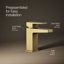 Honesty Single-Handle Bathroom Sink Faucet, 0.5 Gpm-1039340066