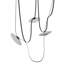  Fremont ​belt 3-light 275"l Pendant In Black/white Glass Disc-776898306
