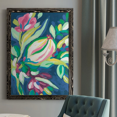 «Blue Tropics III», reproduction d'un seul cadre photo sur toile