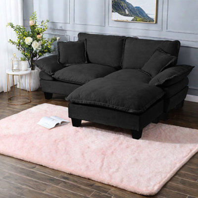Canapé modulaire moderne en chenille, canapé réglable en nuage pour la vie en appartement