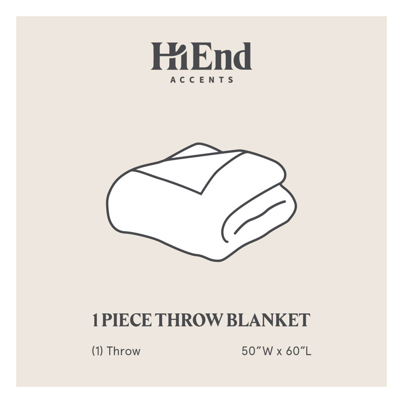 Diedre Teddy Knitted Throw