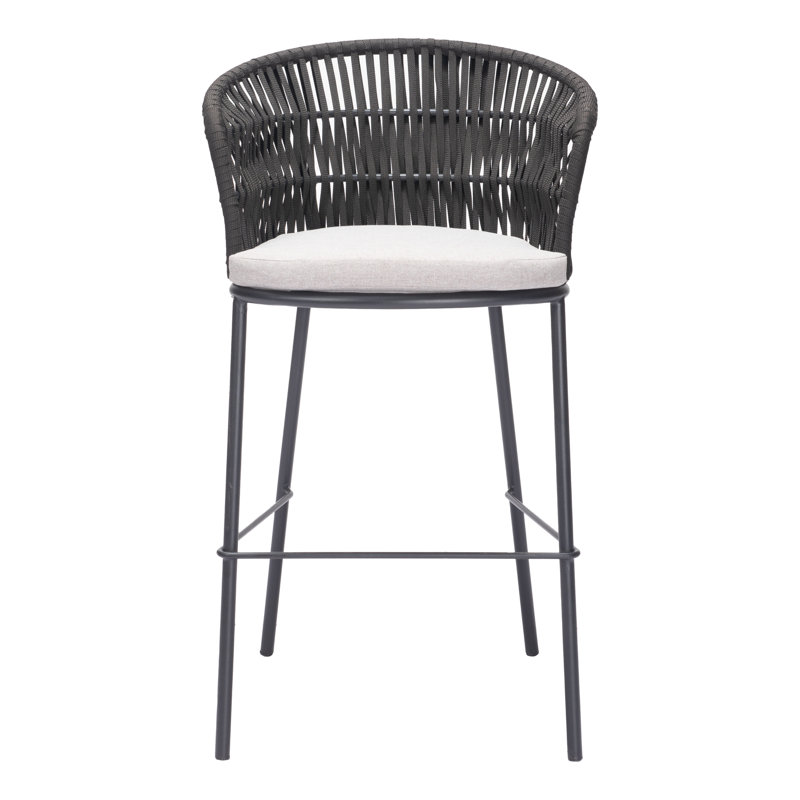Tabouret Freytinet 29,5 po, Noir, noir, noir, noir