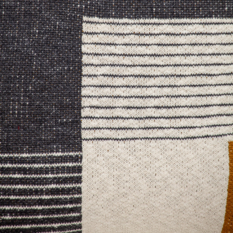 Fedrik Geometric Cotton Throw Pillow