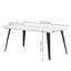 Metal Base Dining Table-2068403691