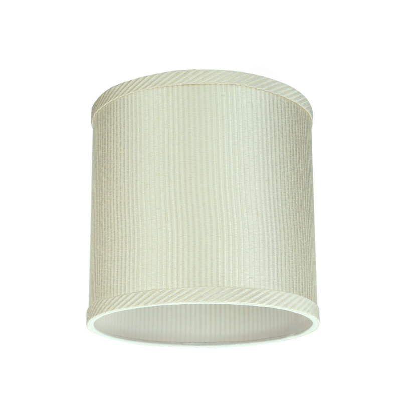 8'' H Cotton Drum Lamp Shade