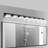 8 Light LED Bathroom Vanity Light Wall Mounted with Rotatable Heads Modern Metal Fixture – Black-968000095-968000104