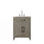 24 po X P 18 po Ensemble de meuble-lavabo et robinet en acrylique D-353103070